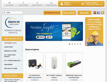 Tablet Screenshot of eleksys.cz